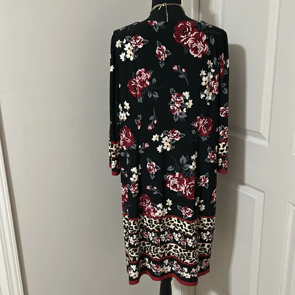 NWOT Chico's Black Sheath Dress Size 2 (L) - Picture 6 of 8